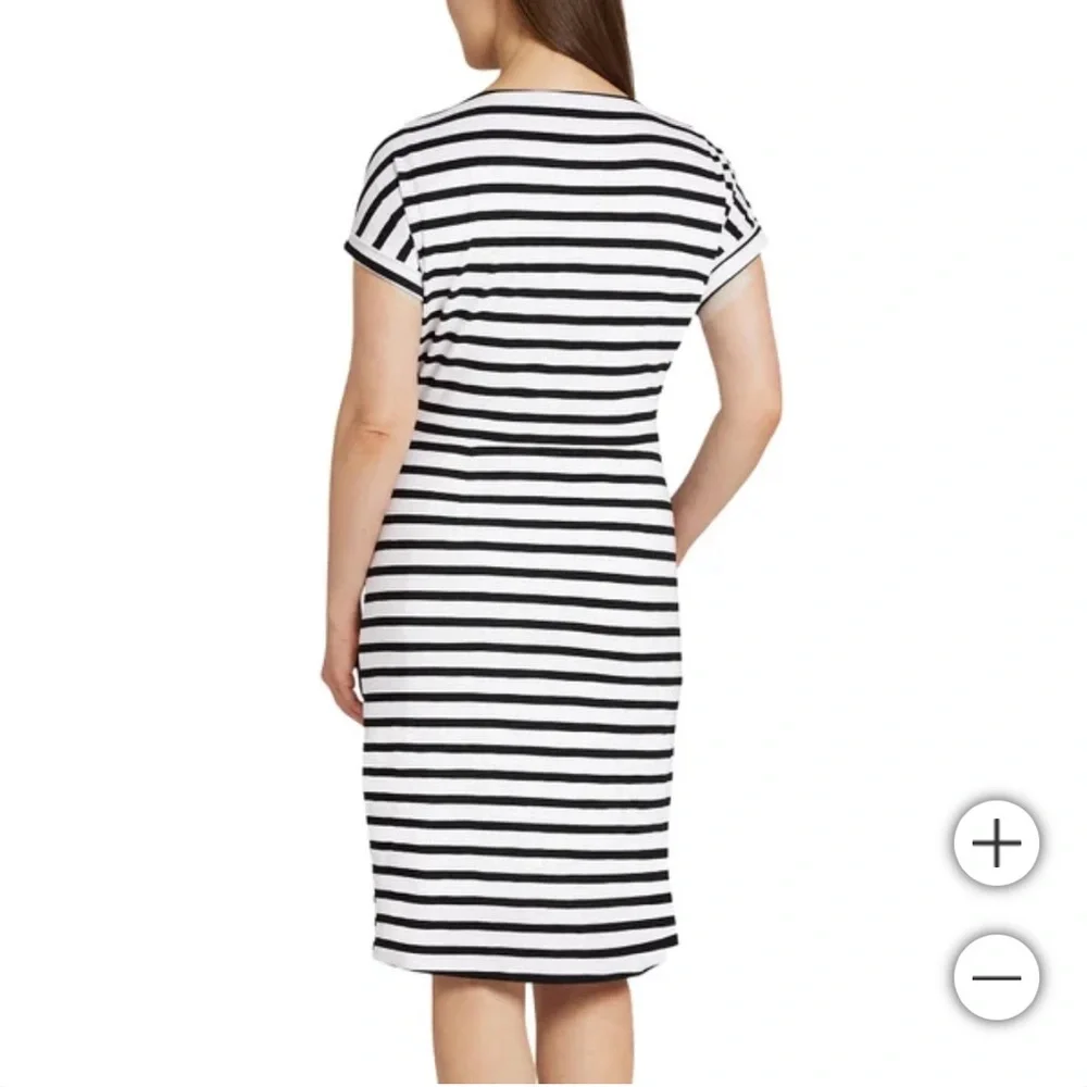 NWT Chaps Ladies' Crewneck Knit Dress - Picture 3 of 5